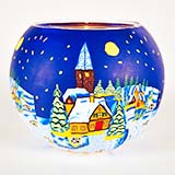 Leuchtglas ohne Wachs 15cm