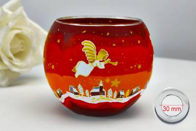 Leuchtglas 21830 Angel 11cm MIT 30mm Bohrung Tauschglas Ersatzglas - 0