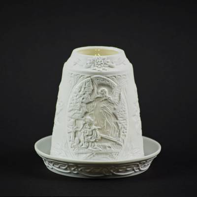 Starlight Glocke Nr.184 wachender Schutzengel Windlicht Teelichthalter - 1