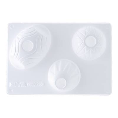 KeraFlott Gießform Kunststoff Vasenhalter Kerzenhalter 2 rund gießen gestalten Stabkerze - 1