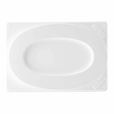 KeraFlott Gießform Kunststoff Bilderrahmen oval Reliefgießen gestalten basteln - 1