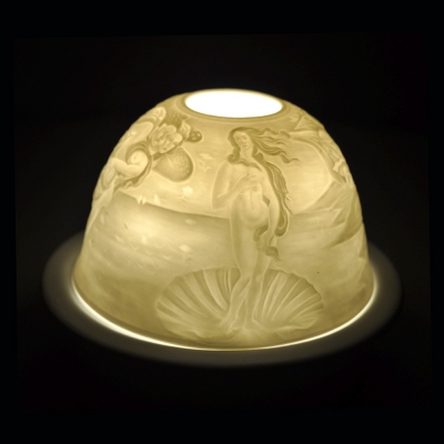 Starlight 103 Venus in der Muschel Hellmann Teelicht Windlicht Dekoration - 0