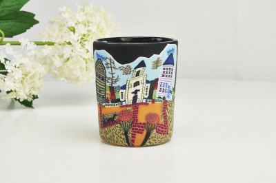 Leuchtglas für Teelicht 601 Sunday Ø5,8cm Deko Teelichtleuchte Windlichthalter Lampe - 0