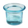 Teelichthalter, Glas, türkis, Teelichtglas, Windlichthalter, Kerzenständer, Teelichter