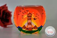 Leuchtglas 21007 Leuchtturm 11cm MIT 30mm Bohrung Tauschglas Ersatzglas