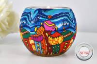 Leuchtglas 21638 Onion domes 11cm MIT 30mm Bohrung Tauschglas Ersatzglas