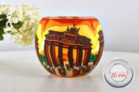 Leuchtglas 21634 Berlin 11cm MIT 30mm Bohrung Tauschglas Ersatzglas