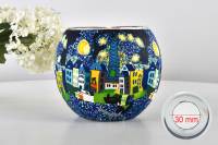 Leuchtglas 21607 Paris 11cm MIT 30mm Bohrung Tauschglas Ersatzglas