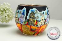 Leuchtglas 21601 Sunday 11cm MIT 30mm Bohrung Tauschglas Ersatzglas