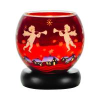 Leuchtglas Nr.512 Lampe Leuchte Ø11cm Dekoration Licht Engel schwebend