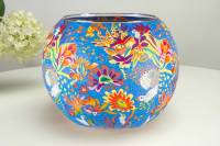 Leuchtglas 415 Dream of Blossom Ø15cm Dekoration Teelicht Windlicht Kerzenfarm Kerze