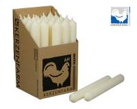 Stabkerze elfenbein 180x22 mm aus Paraffin Tafelkerze Deko Tischkerze