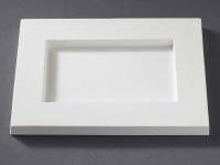 KeraFlott Gießform Kunststoff Bilderrahmen rechteckig basteln gestalten Deko