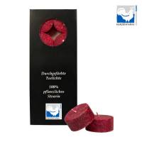 Stearin-Teelicht dunkelrot Teelichter 10 Stück Teelichtset Hochzeit Dekoration