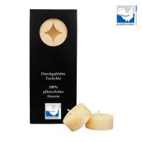 Stearin-Teelicht creme Teelichter 10 Stück Teelichtset Hochzeit Dekoration