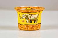 Votiv Glas 286 Elefant dekoratives Windlicht