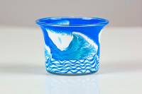 Votiv Glas 142 Wasserfall dekoratives Windlicht