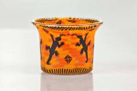 Votiv Glas 63 Eidechsen dekoratives Windlicht