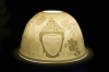 Starlight 211 Buddha 2 Teelicht Windlicht Dekoration Porzellanteelicht Bisquitporzellan