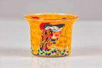 Votiv Glas 583 Klimt, der Kuss dekoratives Windlicht