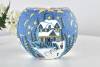 Leuchtglas 814 Winter Ø15cm Dekoration Teelicht Windlicht Kerzenfarm Kerze